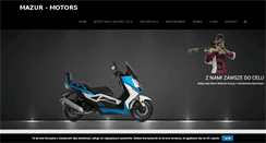 Desktop Screenshot of mazur-motors.pl