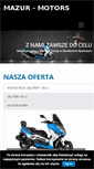 Mobile Screenshot of mazur-motors.pl