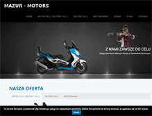Tablet Screenshot of mazur-motors.pl